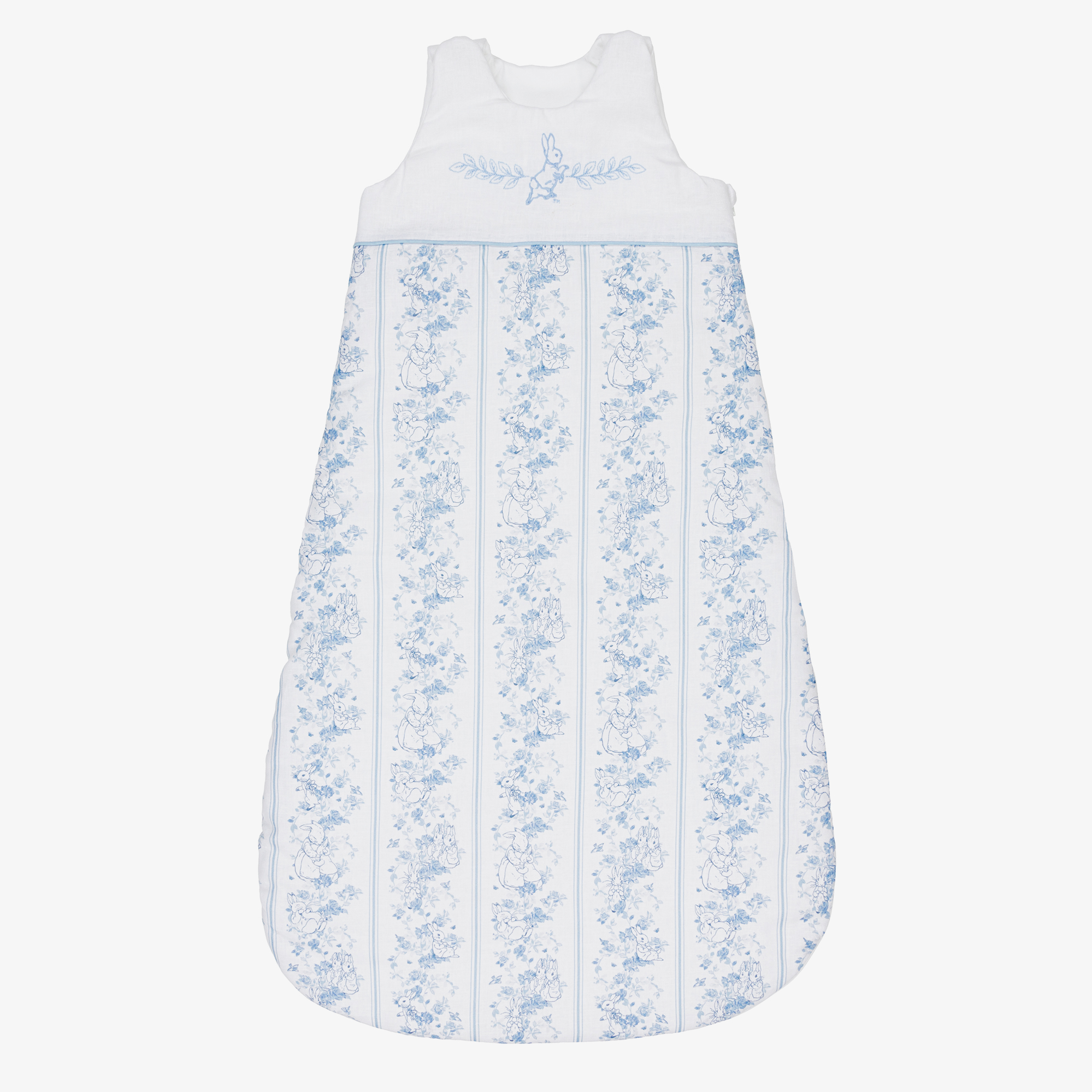 Peter Rabbit™ by Childrensalon White Linen Cotton Sleeping Bag