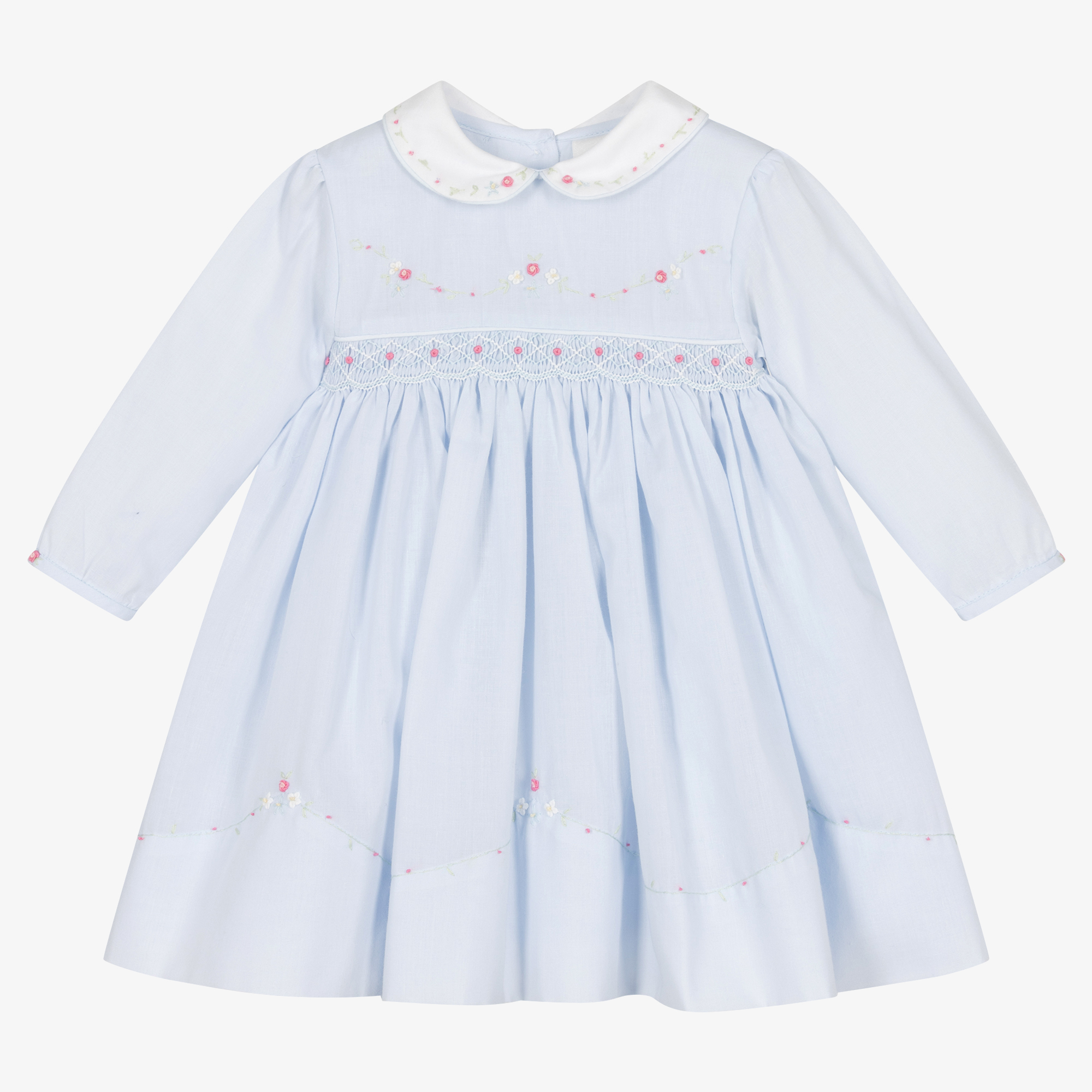 knee length dresses for ladies Sarah Louise Christening Gown – Layla's Boutique main image 0