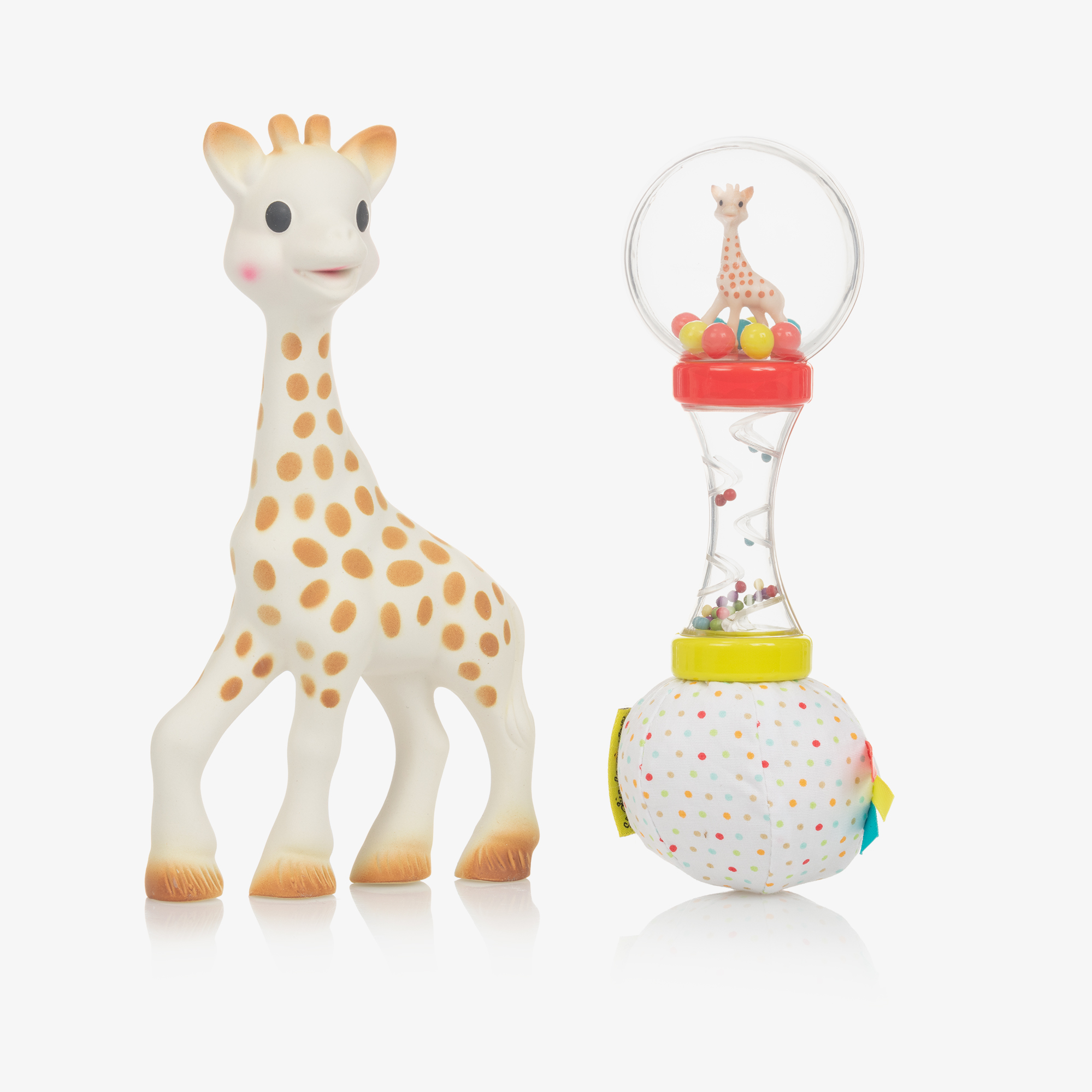 Sophie la Girafe Baby Rattle Giraffe Gift Set Childrensalon