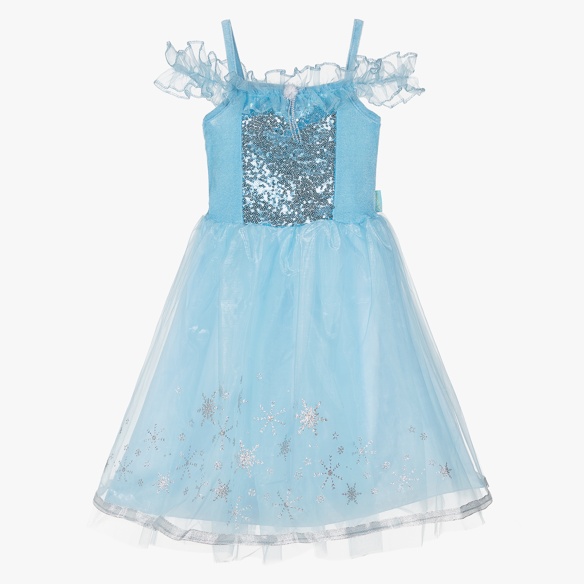 ice blue queen sequin dress ICE QUEEN MINI DRESS