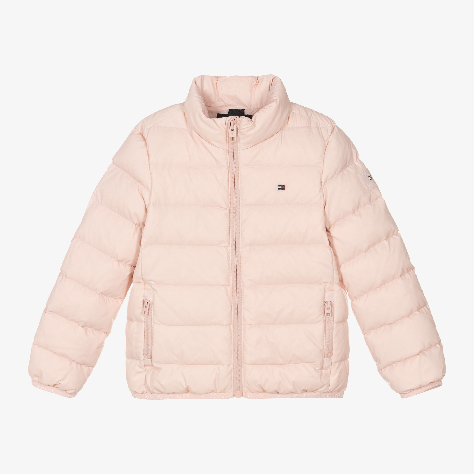 Tommy Hilfiger Girls Light Pink Down Padded Jacket