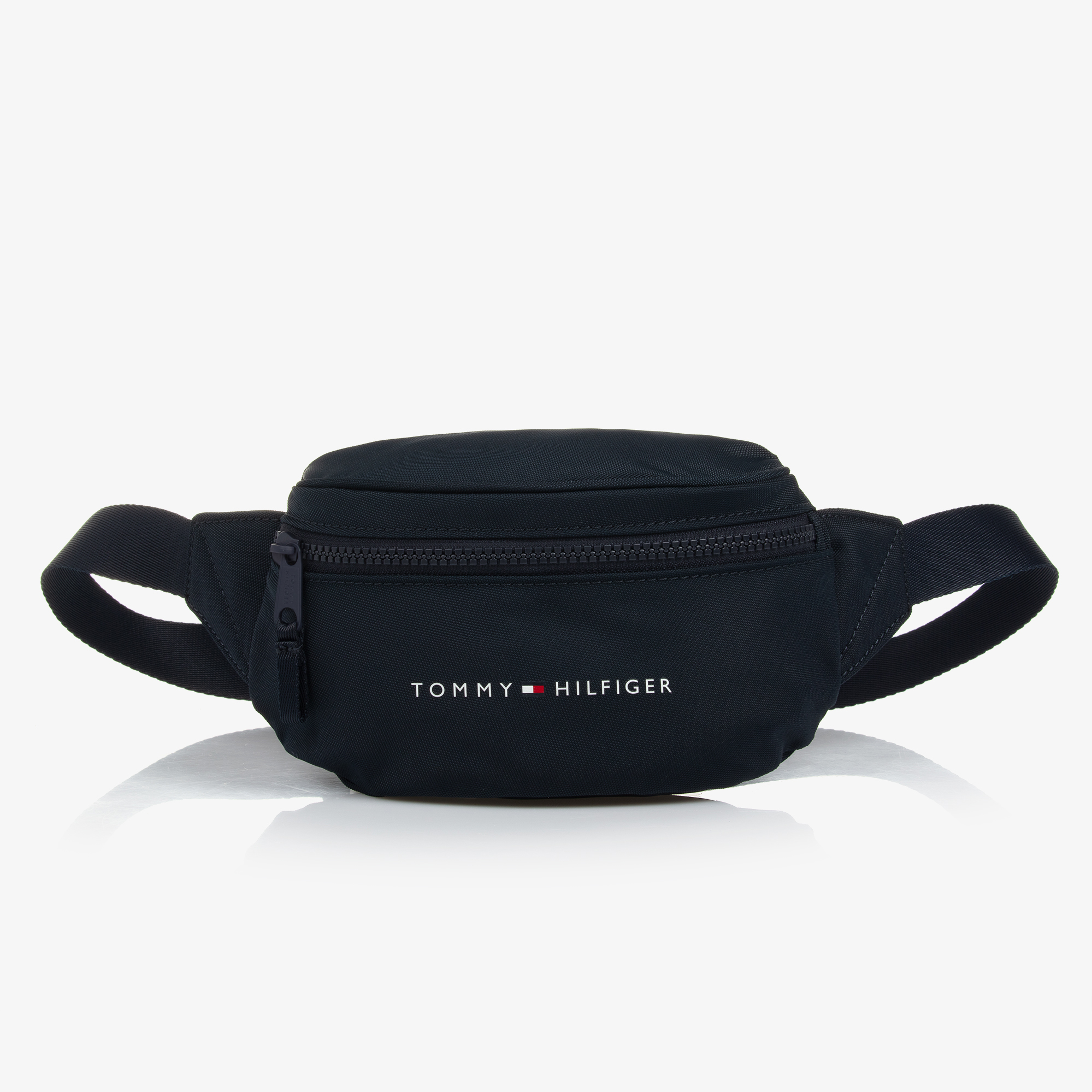Tommy Hilfiger Navy Blue Canvas Belt Bag (21cm) Childrensalon