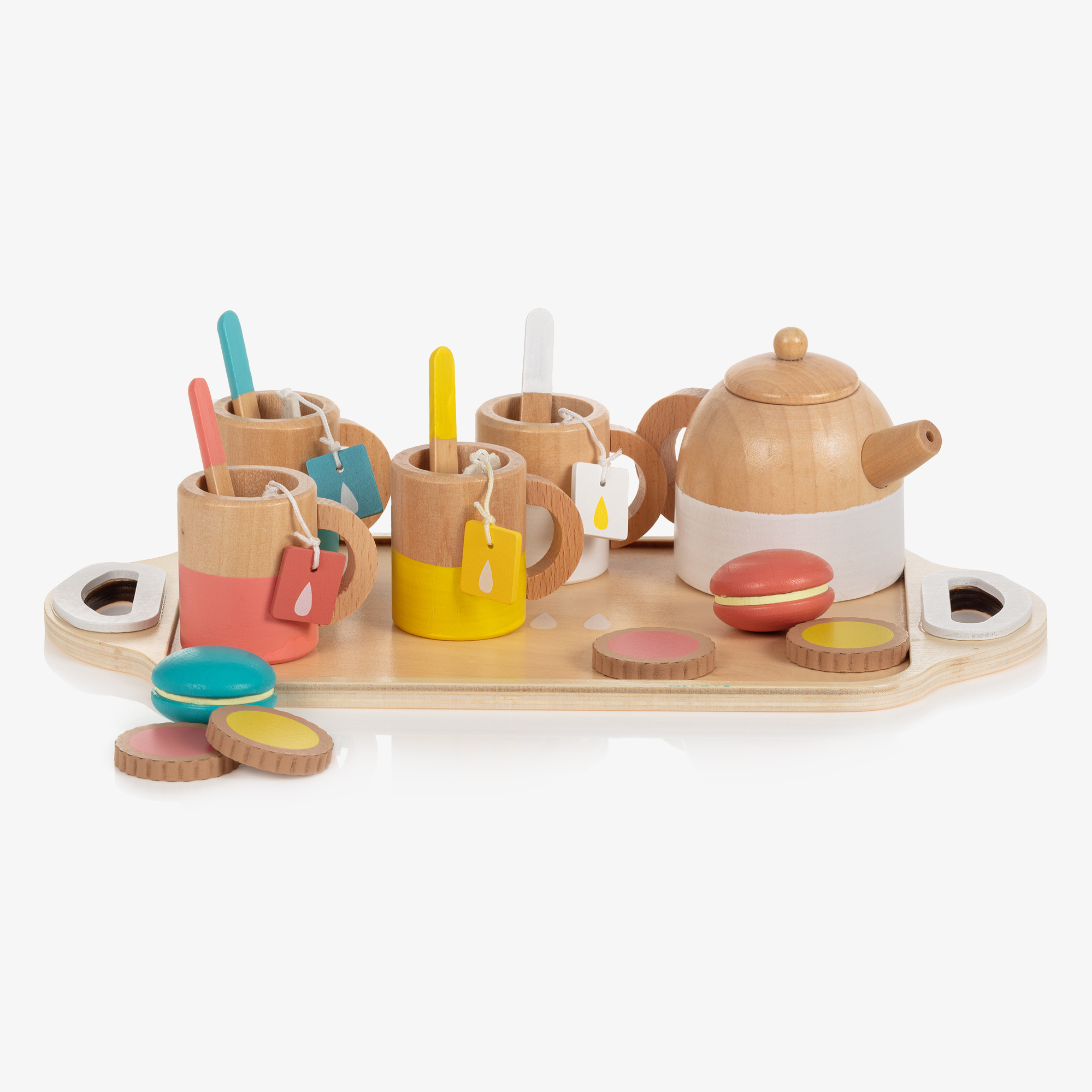 Vilac Wooden Tea Set (28cm) Childrensalon