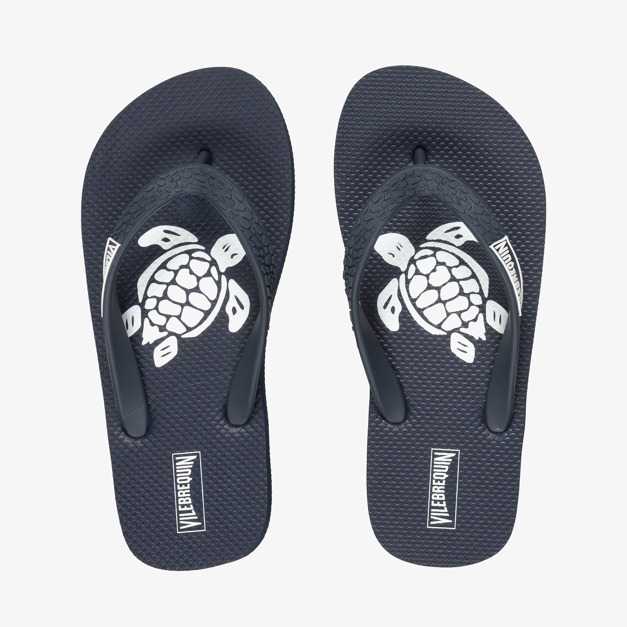 Vilebrequin Blue Turtle Flip Flops - M9/10 Vilebrequin Blue Turtle Flip Flops | Harrods UK main image 3