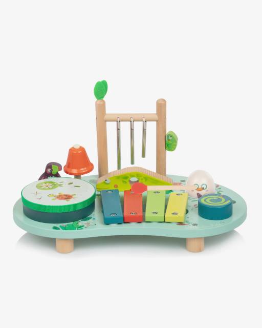 Moulin Roty-Jungle Multi-Activity Musical Table (33cm) | Childrensalon
