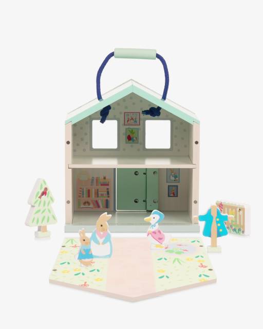 Orange Tree Toys-Peter Rabbit Wooden Play Set (20cm) | Childrensalon