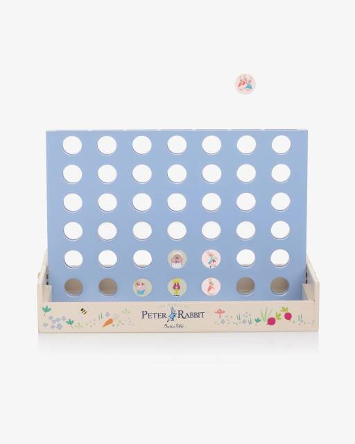 Orange Tree Toys-Wooden Peter Rabbit 4-In-A-Row Game (25cm) | Childrensalon