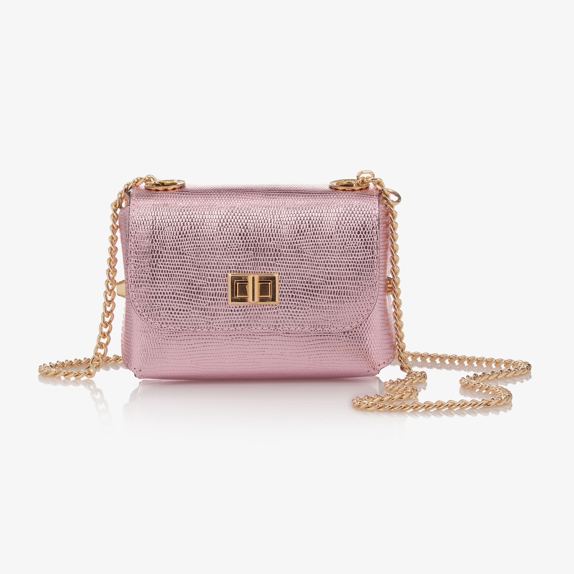 新品♡HYEONヘヨンthree piece bag / pink × gold 新品♡HYEONヘヨンthree piece bag / pink × gold - メルカリ